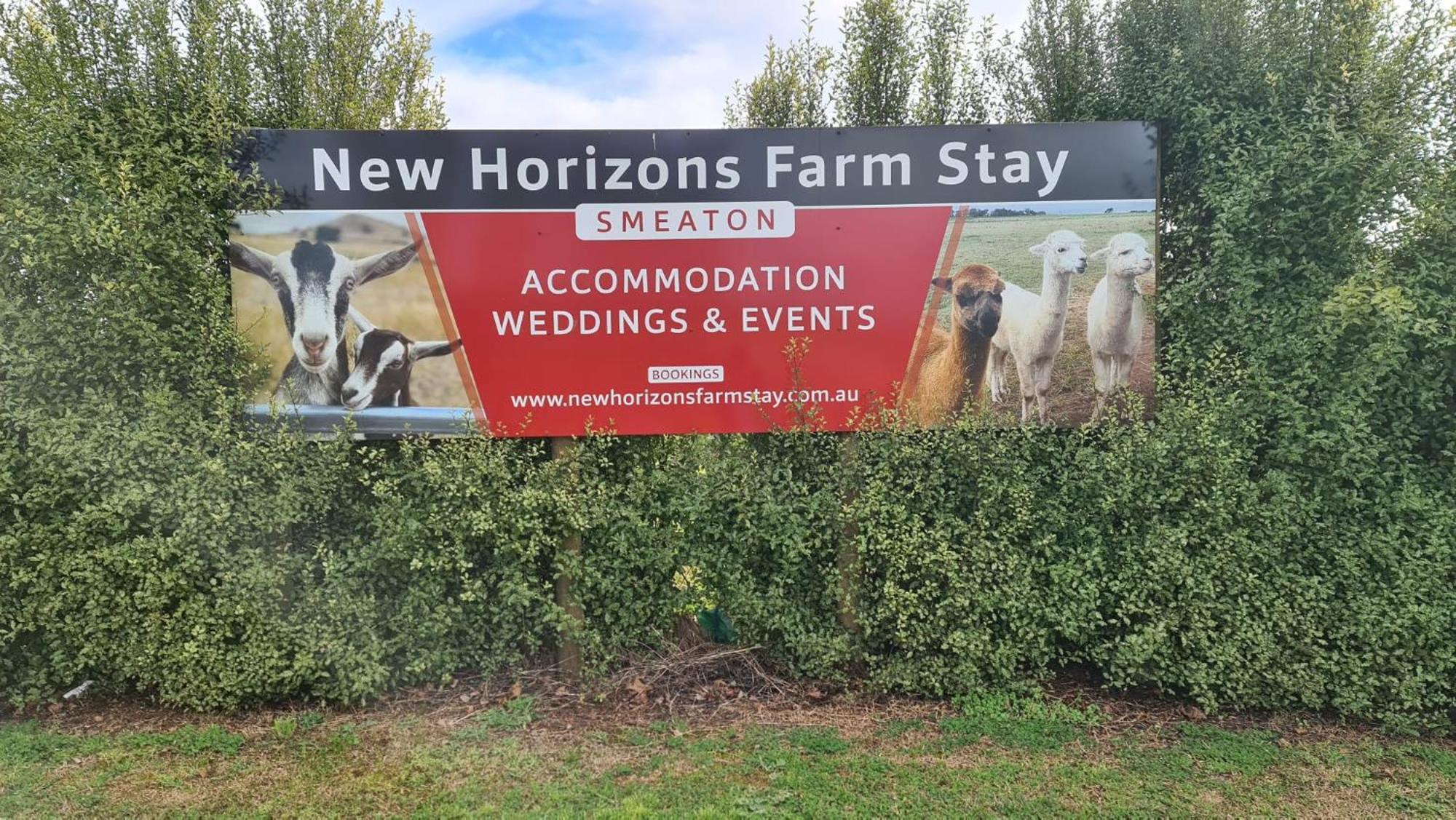 New Horizons Farm Stay Smeaton Екстер'єр фото
